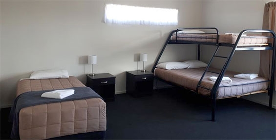 2-bedroom apartment bunks